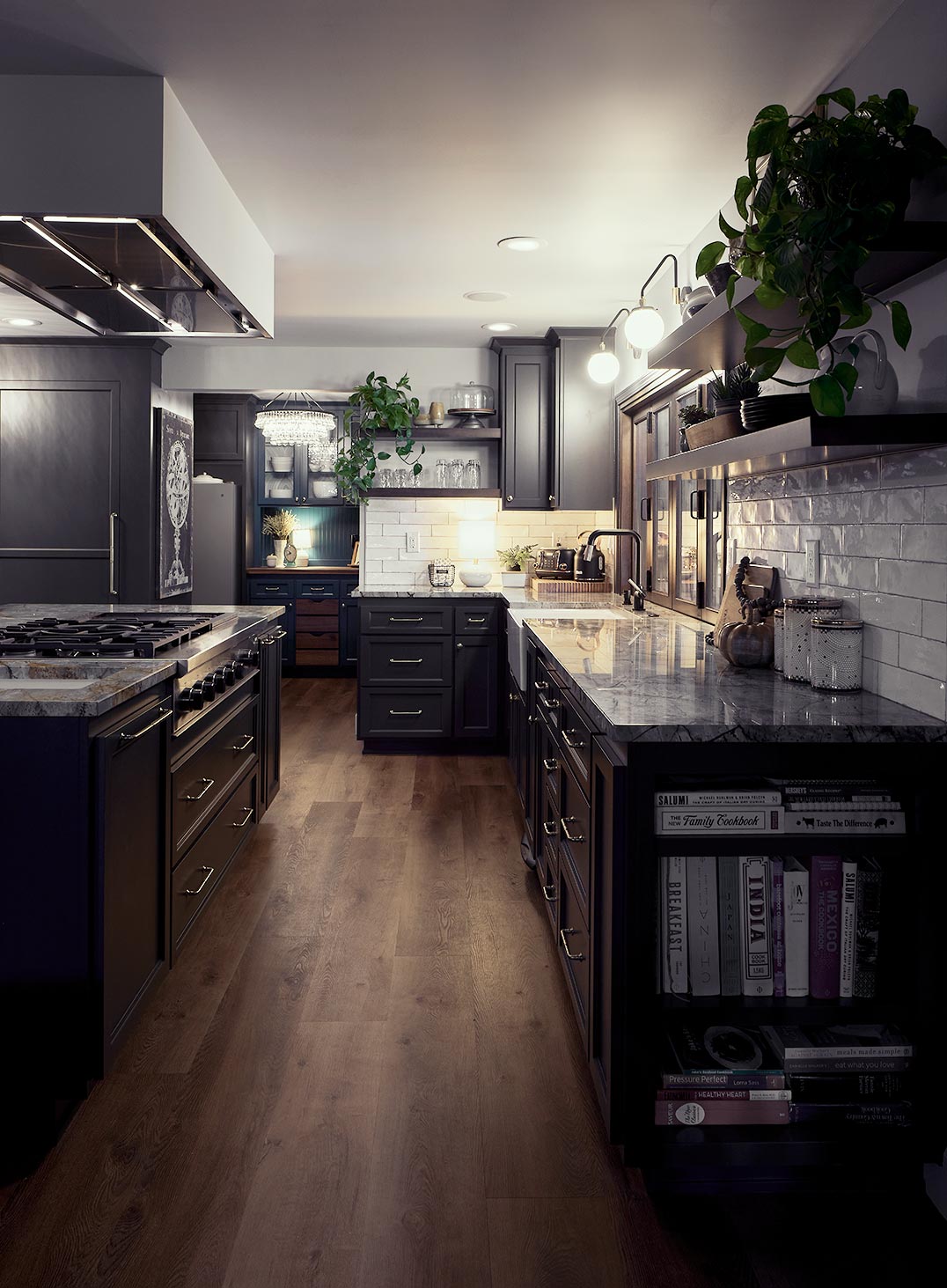 kitchen lighting design - Rebecca Olsen Interior Design Salem Or