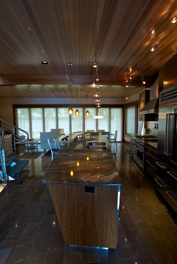 Custom modern kitchen design. Rebecca Olsen Designs, Oregon